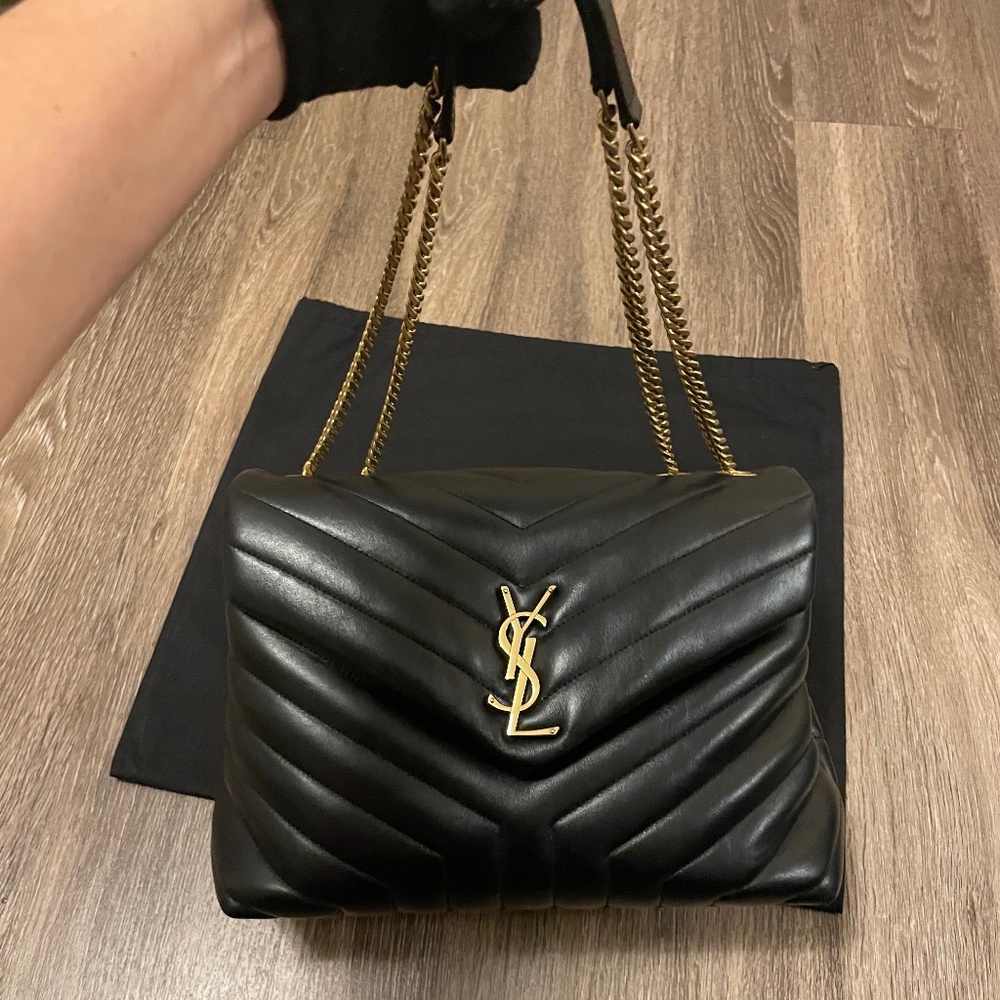 YSL Loulou- Medium with gold hardware